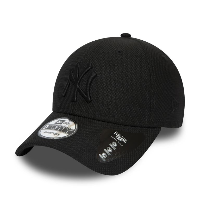 Gorras New Era 9forty Negros - New York Yankees Diamond Era 70318FOUE